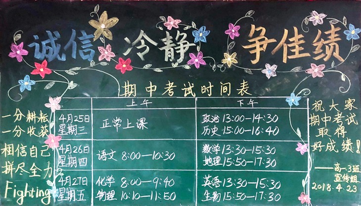 15 高一3班 第五期板报.jpg