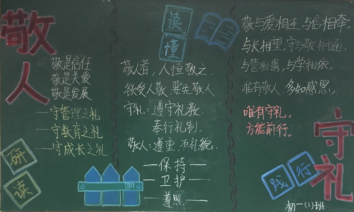 01初一1班 第二期板报.jpg