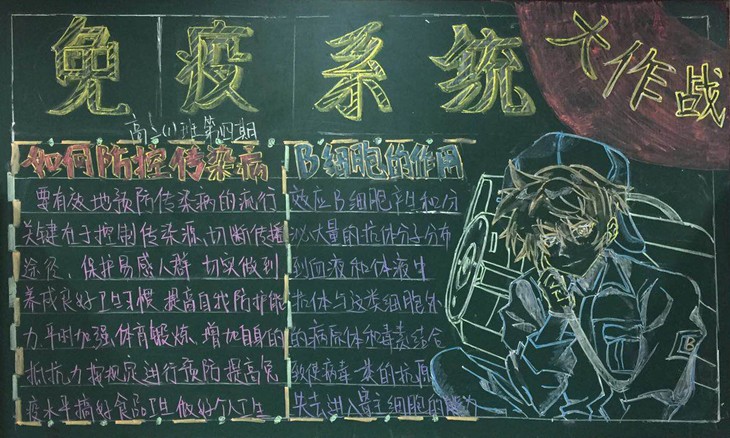 09 高二1班 第四期板报.jpg